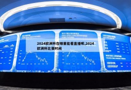 2024欧洲杯在哪里能看直播呢,2024欧洲杯比赛时间