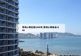 军训心得总结1000字,军训心得体会1100